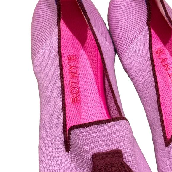 Rothy's Limited Edition The Merino Wool Tassel Slip On Loafer Size 9 NWOB - Picture 7 of 10